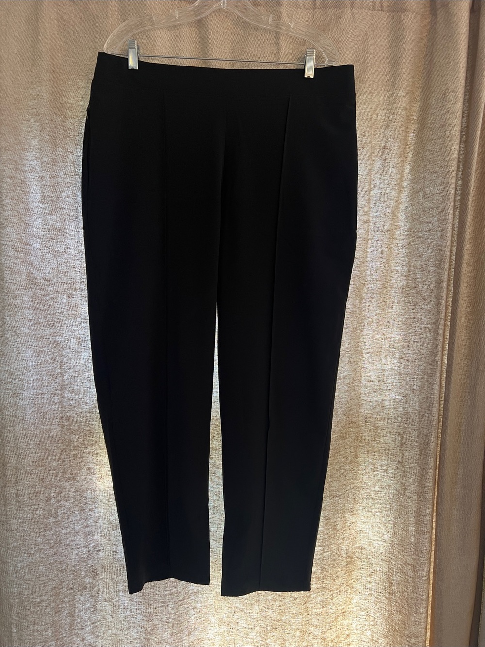 Chico’s Zenergy Classic Black Tailored Women's Trousers